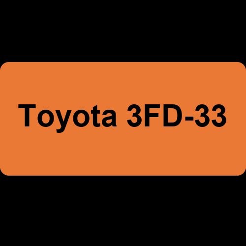 Toyota 3FD-33